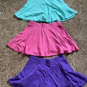 FOUR Girls Skorts- Two Brands